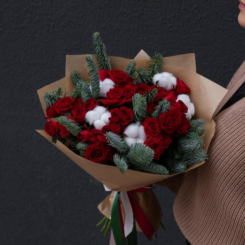 Buchet de Iarnă "Spiritul Crăciunului"