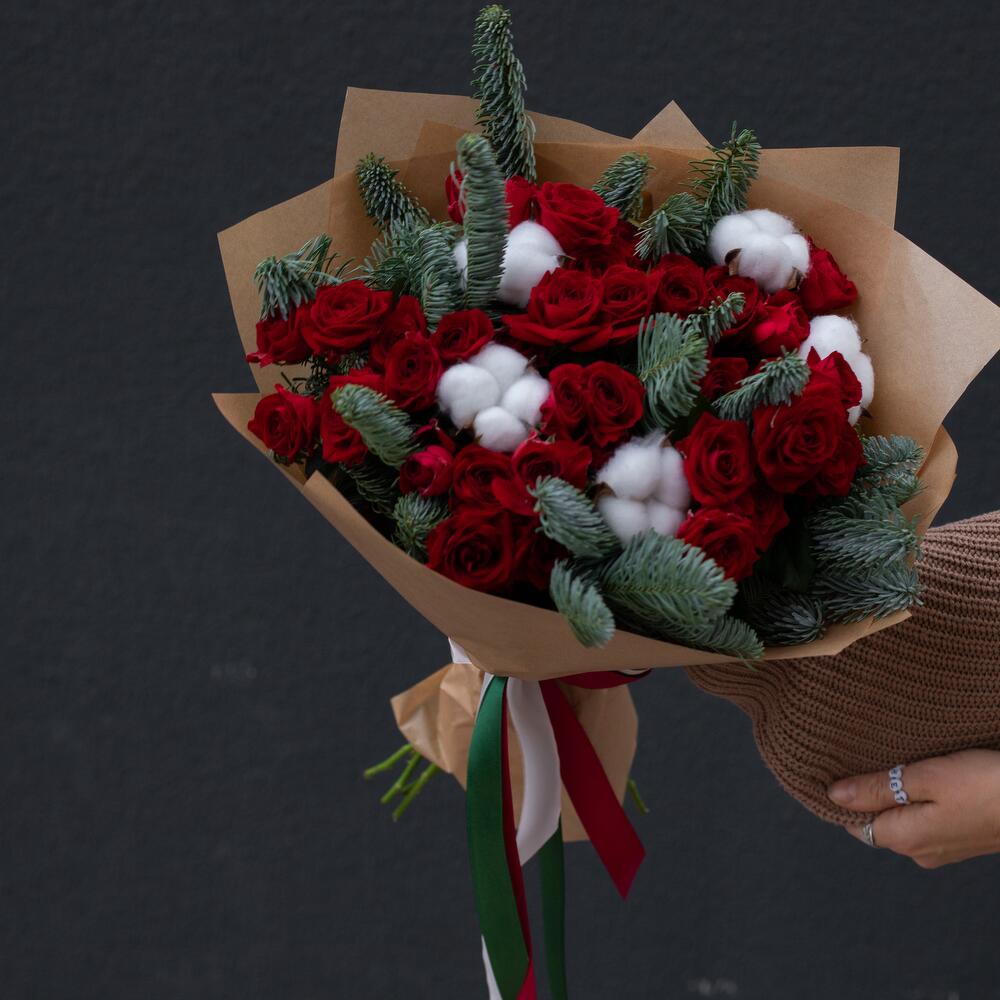 Buchet de Iarnă "Spiritul Crăciunului"