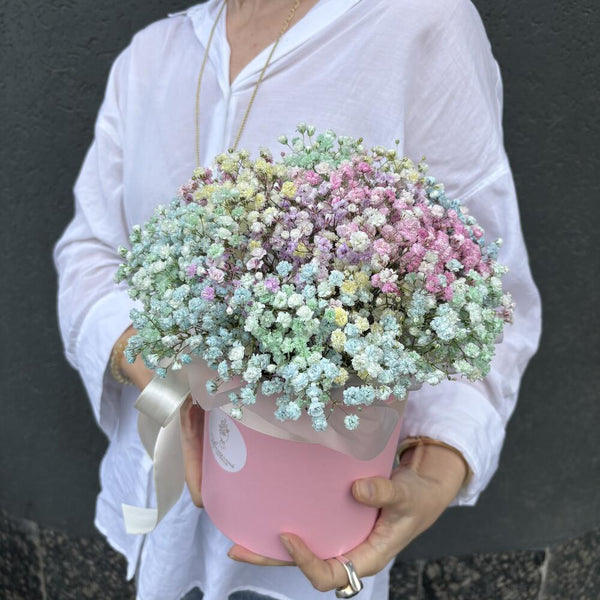 Aranjament din Gypsophila Multicolor